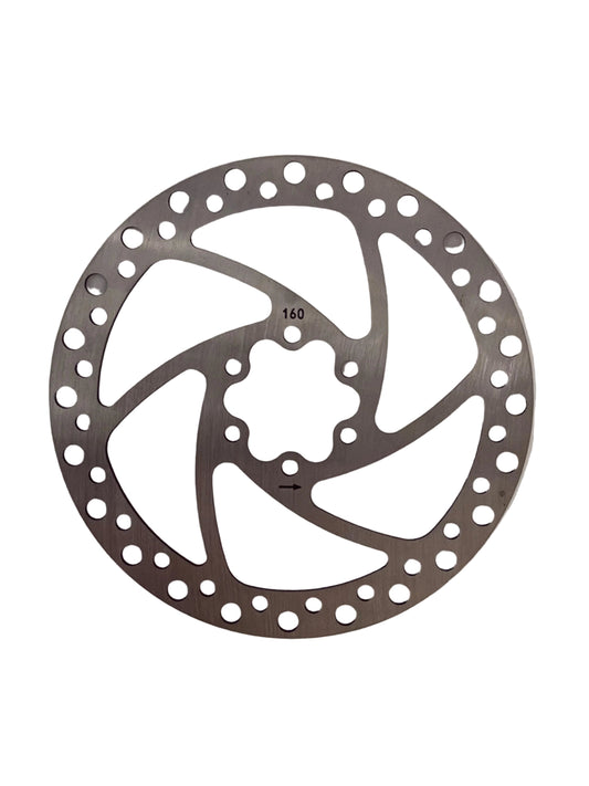 BRAKE DISC 160MM x 1.8MM VERSION 1  to suit all E-scooter models that use 160mm brake disc- DRAGON VSETT MUKUTA NAMI BOLZZEN