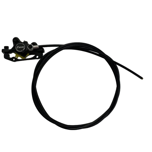 ZOOM HYDRAULIC BRAKE CALIPER FRONT (BLACK) (FORK)