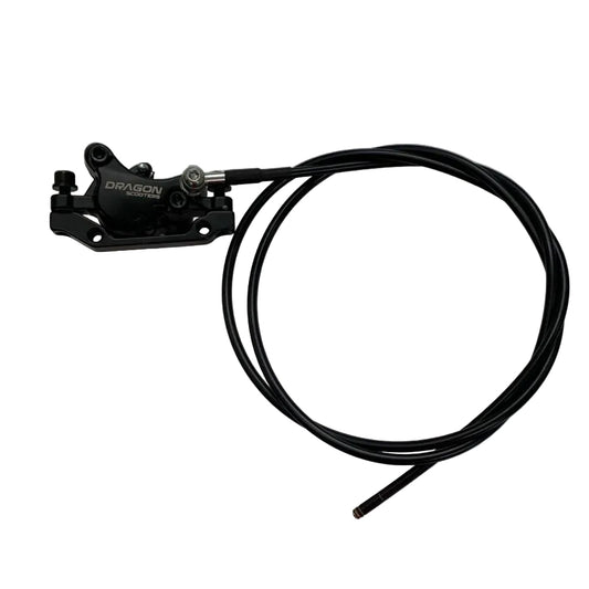 DRAGON HYDRAULIC BRAKE CALIPER FRONT (BLACK) (FORK)