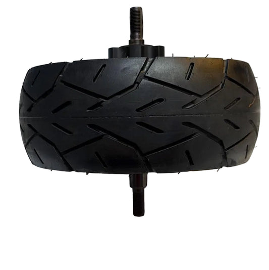 MOTOR CASING - FRONT WITH TYRE (EMPTY WHEEL HUB) MUKUTA 9