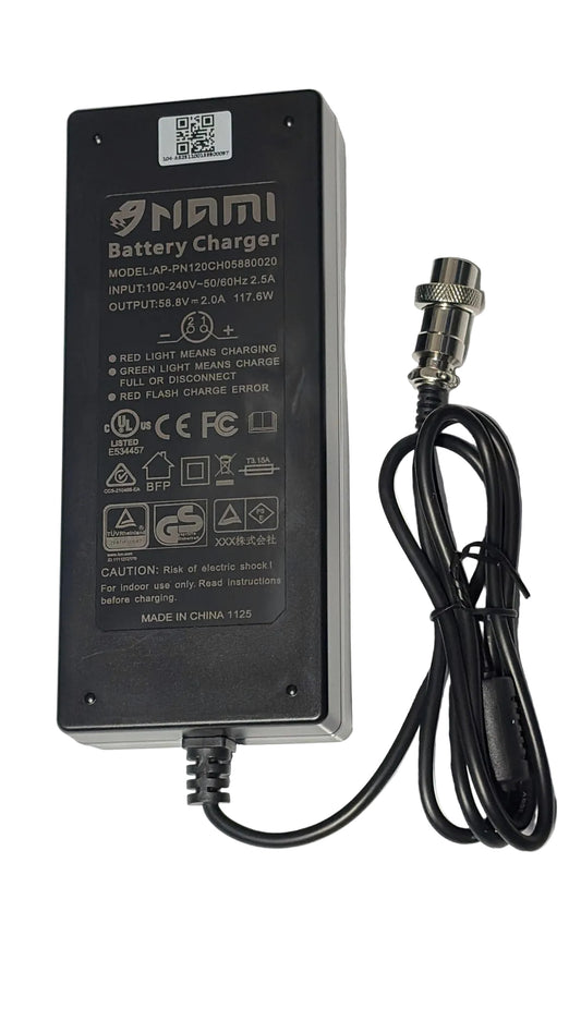 52V ORIGINAL CHAGER FOR NAMI STELLAR / SUPER STELLAR