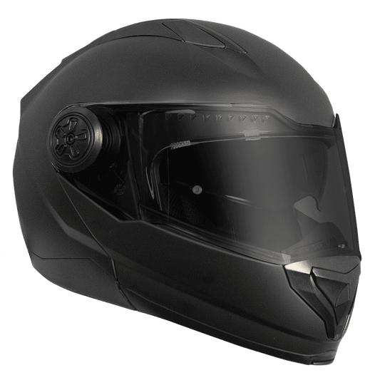 909 FLIP UP HELMET MATT BLACK