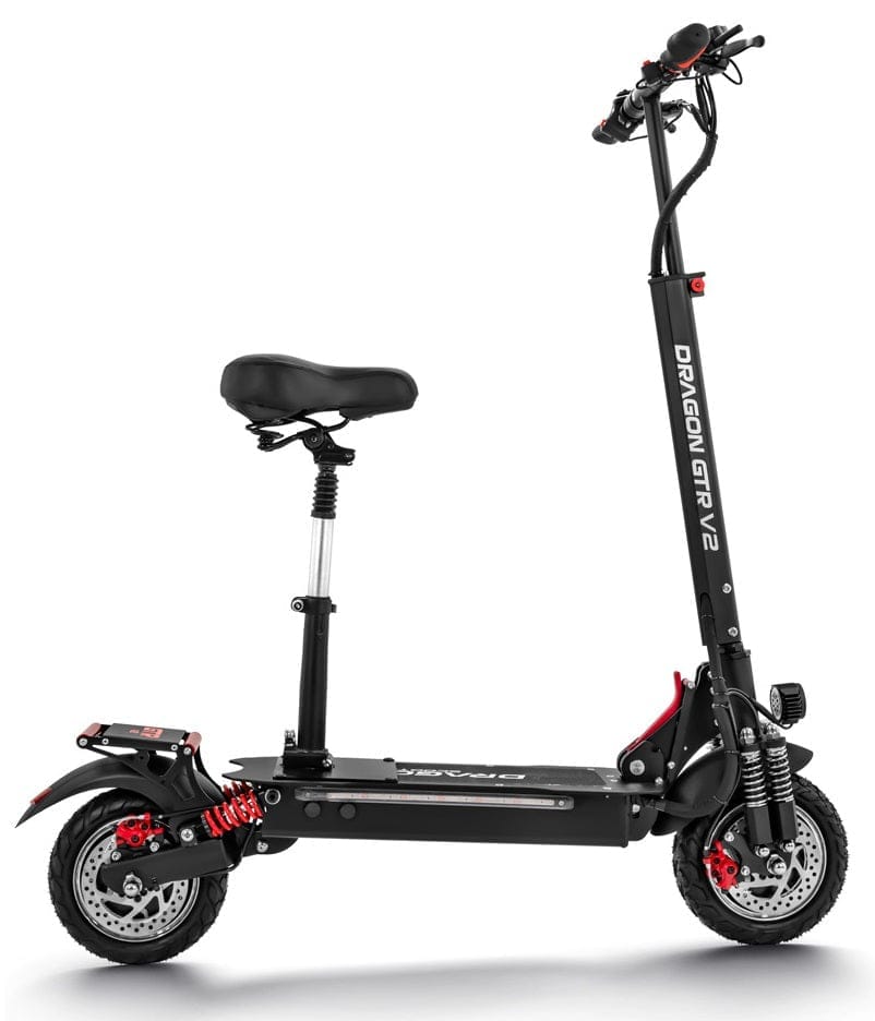 ELECTRIC SCOOTER- DRAGON GTR V2 - DUAL MOTOR 1600 WATTS Max 2400 WATTS