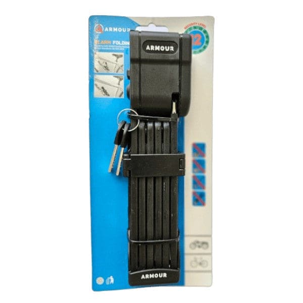 Alarm  FOLDING LOCK  - For bikes and Scooter