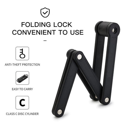 FOLDING LOCKS  - For bikes and Scooter